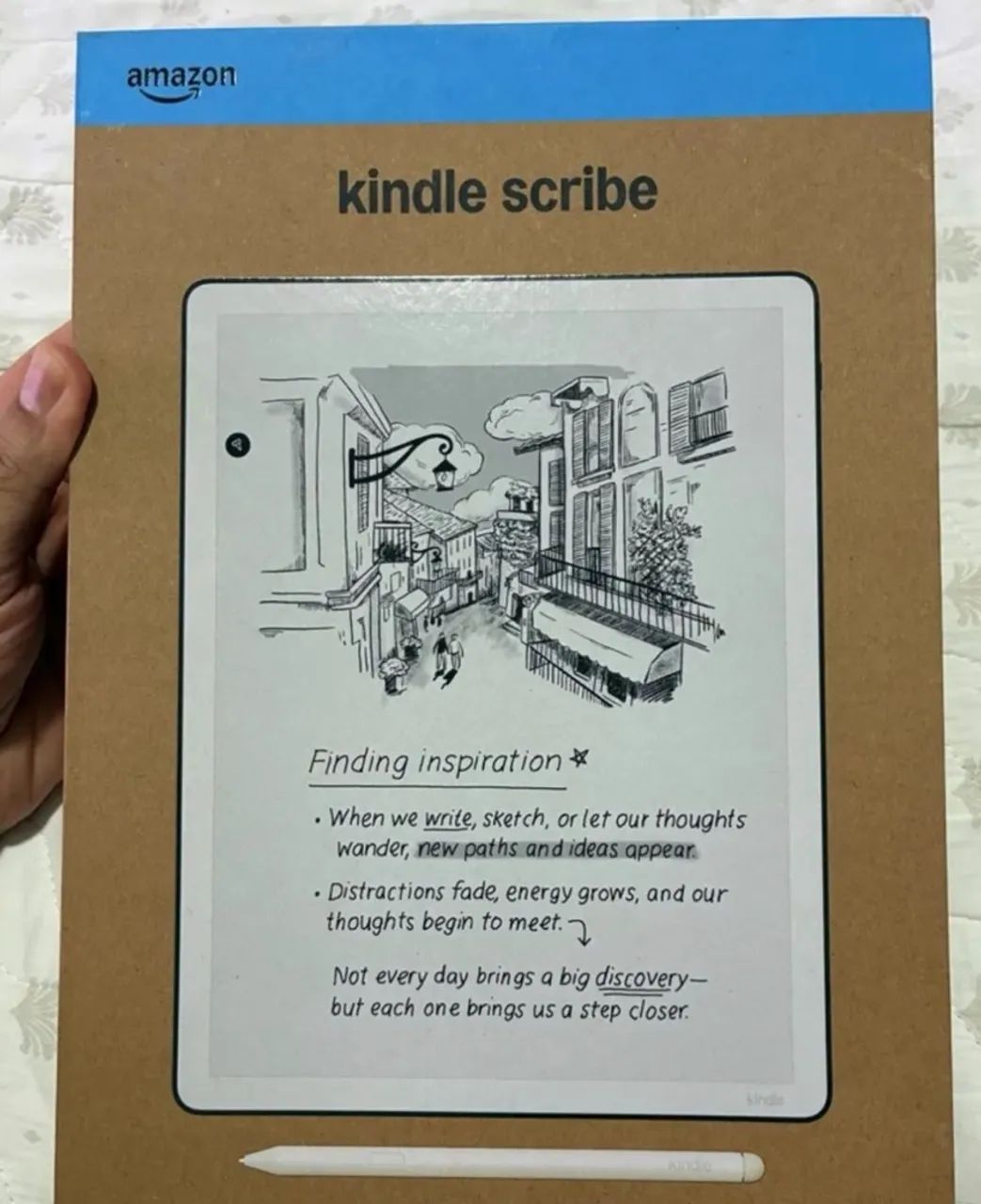 Kindle scribe 2026 com Iluminação 