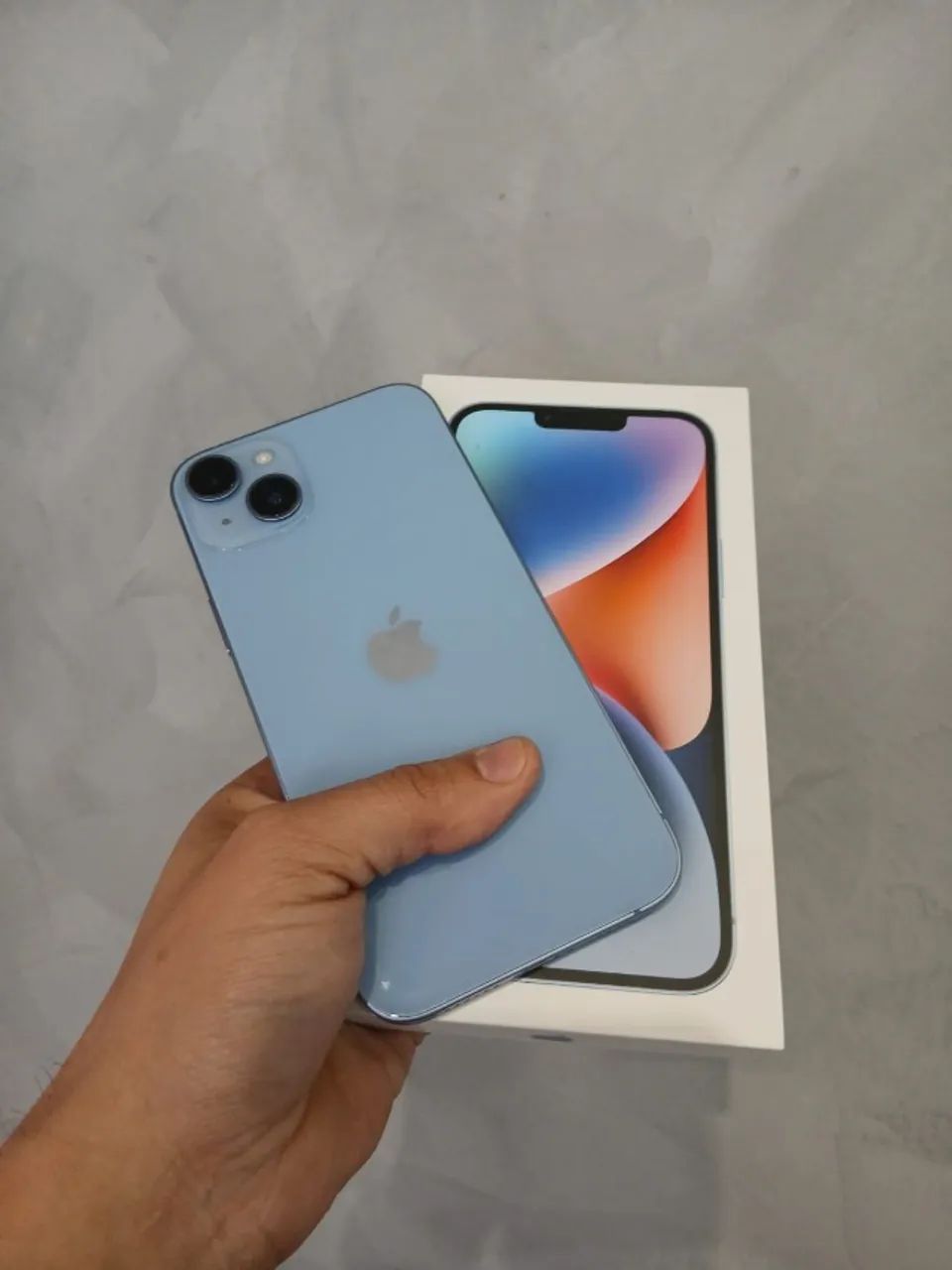 IPHONE 14 PLUS 128GB - Azul com 82% de Bateria - Foto 2