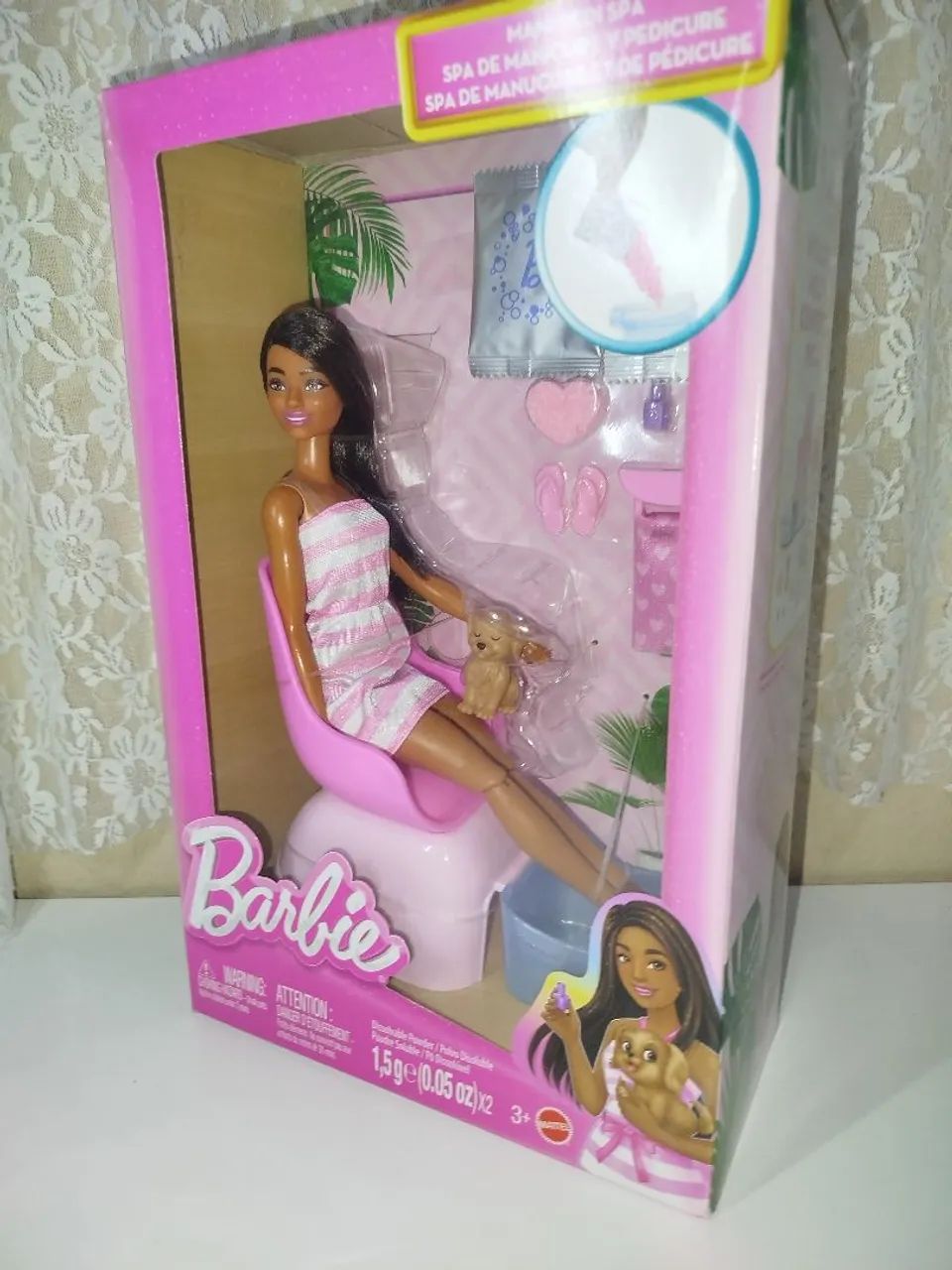 Boneca Barbie SPA manicure NOVA - Foto 2