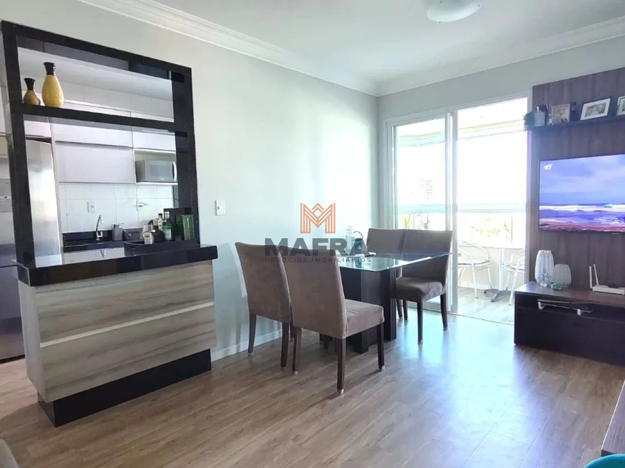Apartamento 2 dormitórios sendo 1 suíte - Barreiros - Foto 3