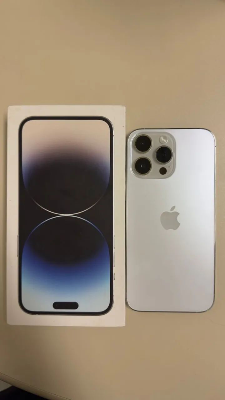 iPhone 14 Pro Max 256gb - Silver - Celulares e Smartphones