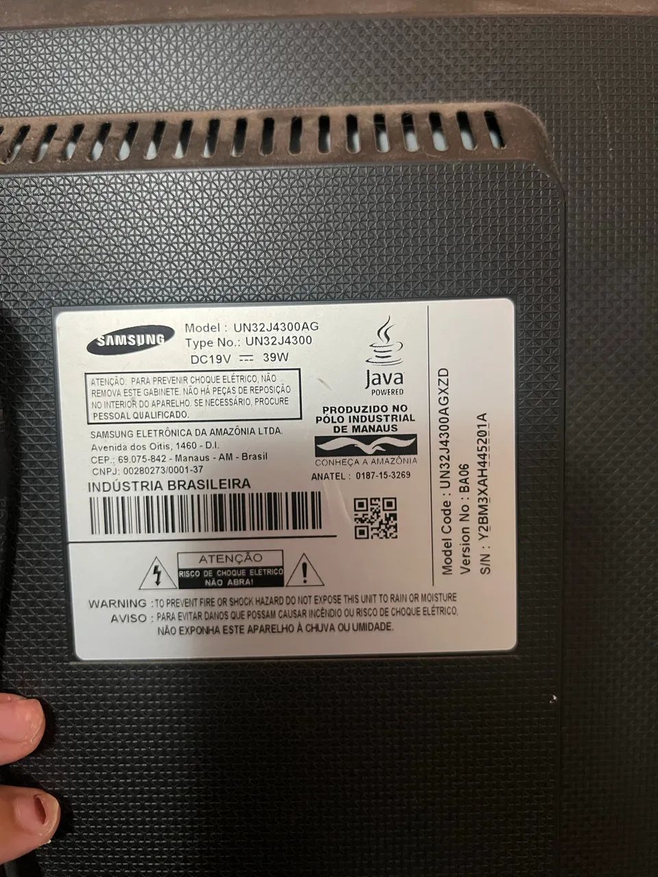TV Samsung 32? Smart com defeito  - Foto 2