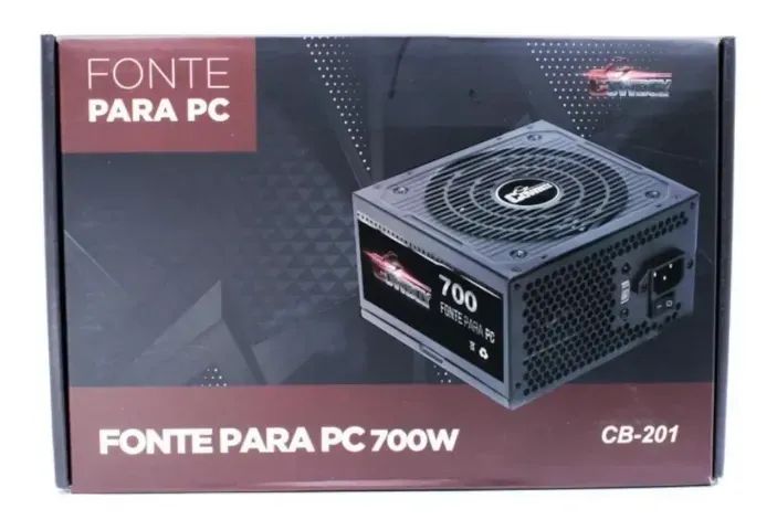Fonte Atx 700w Cowboy Bivolt Super Silenciosa - Foto 2