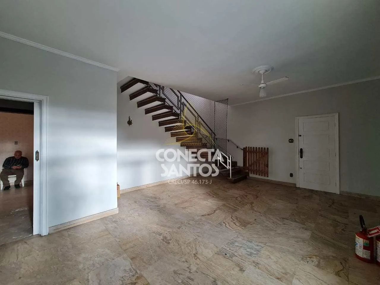 Casa com 1 quarto, Ponta da Praia, Santos, Cod: 1421 - Foto 4