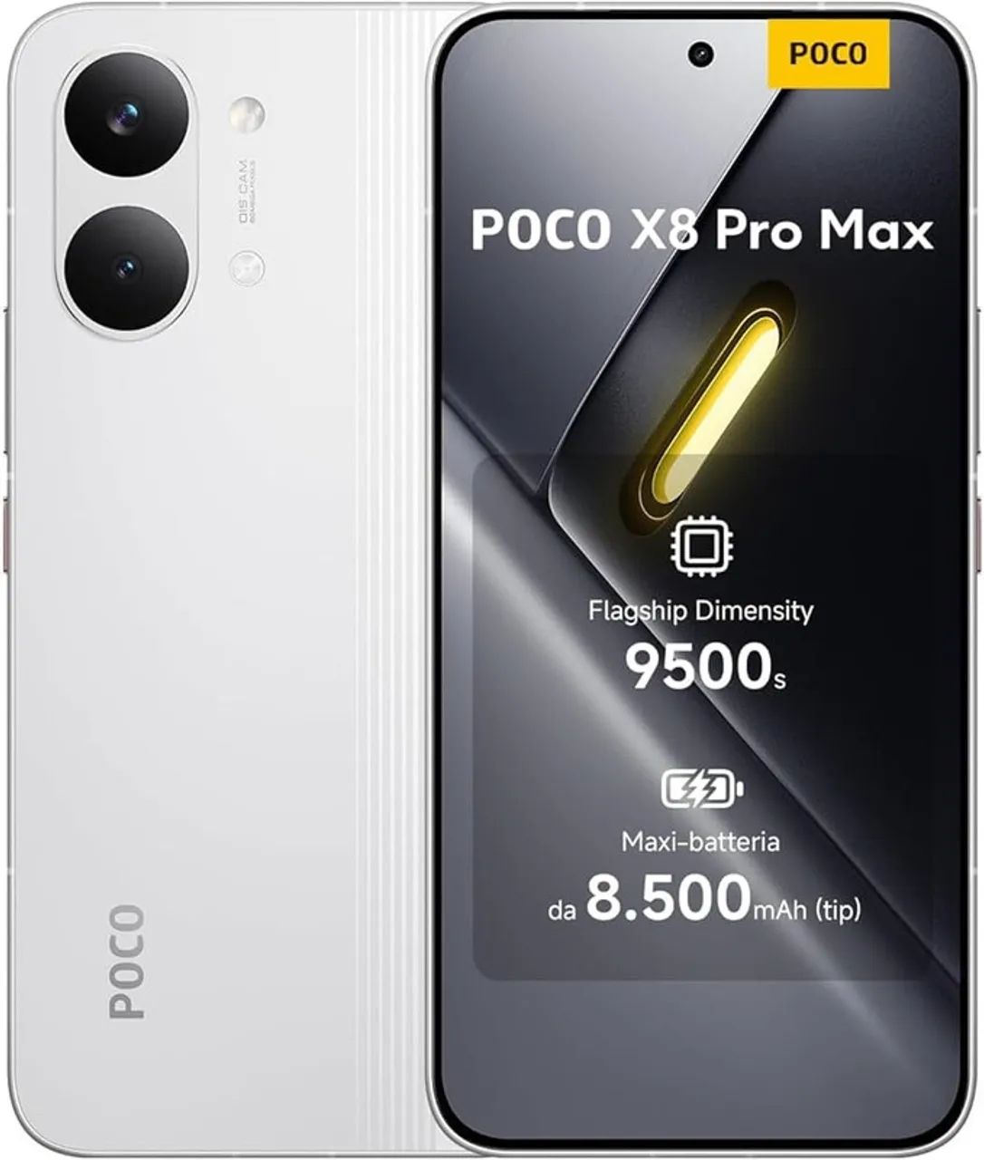 Smartphone Xiaomi POCO X8 Pro MAX 5G 12+256GB RAM Tela AMOLED