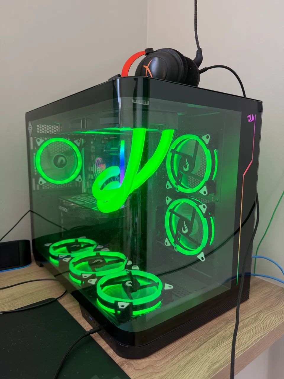 PC Gamer Completo RTX 4060 + Ryzen 5 7600 | Monitor 144Hz + Periféricos ? Pouquíssimo Uso - Foto 4