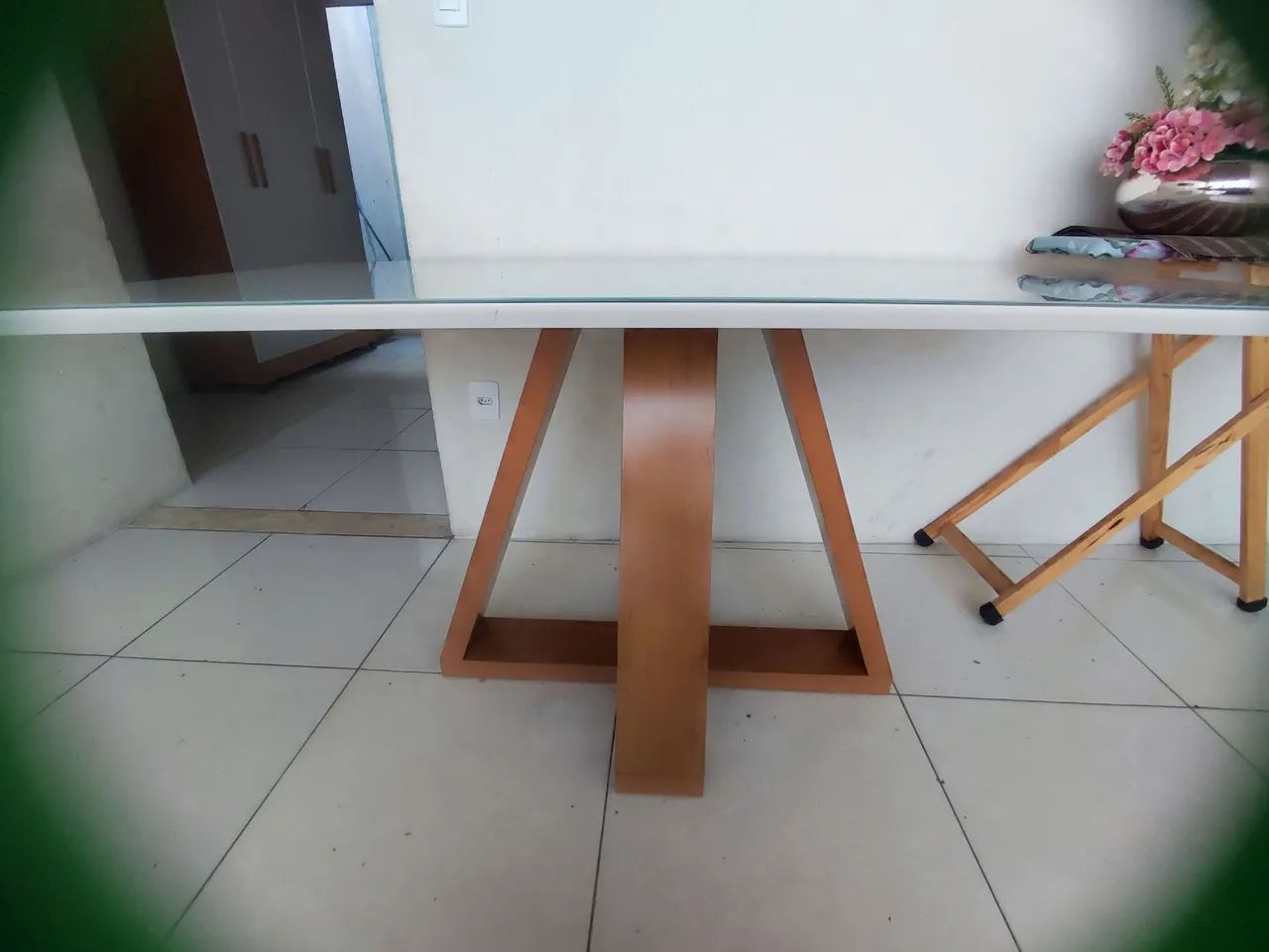 Vende-se mesa de jantar 1,80m comprimento. - Foto 4
