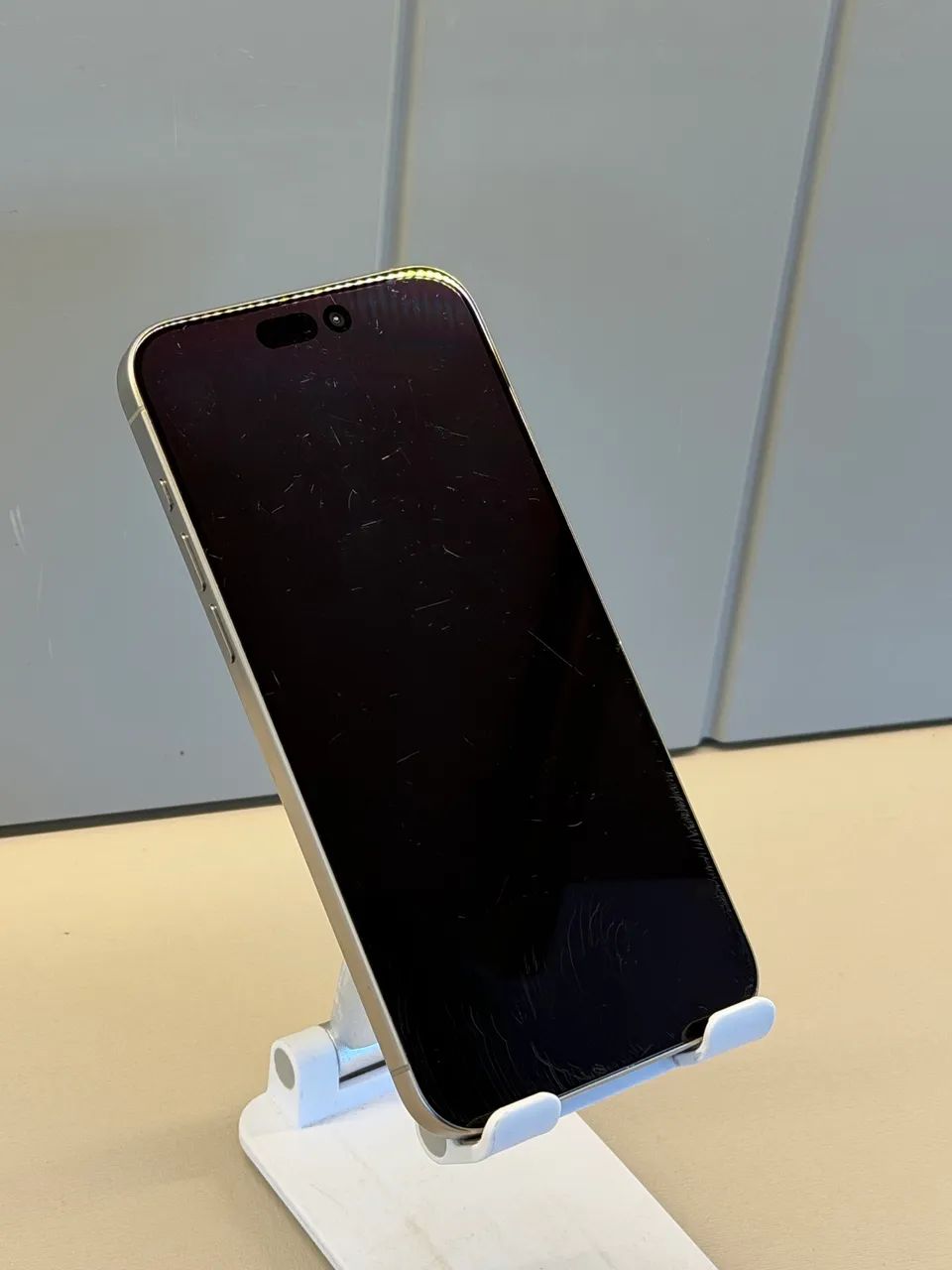 iPhone 15 pro Max 256gb Natural Titânio Semi Novo | Loja Física