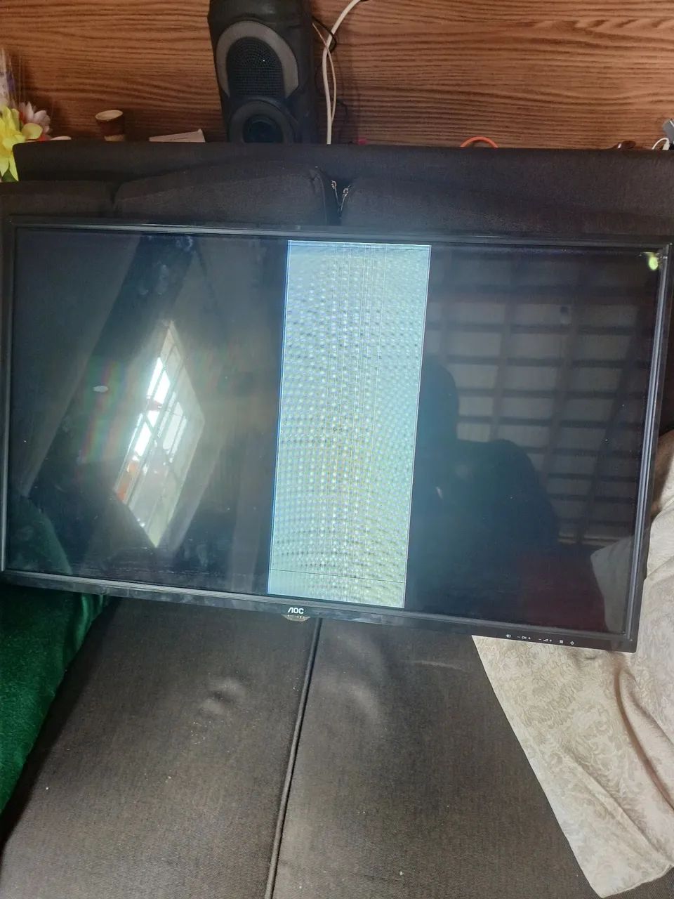 Tv aoc 32 polegadas pra quem quiser arrumar  - Foto 3