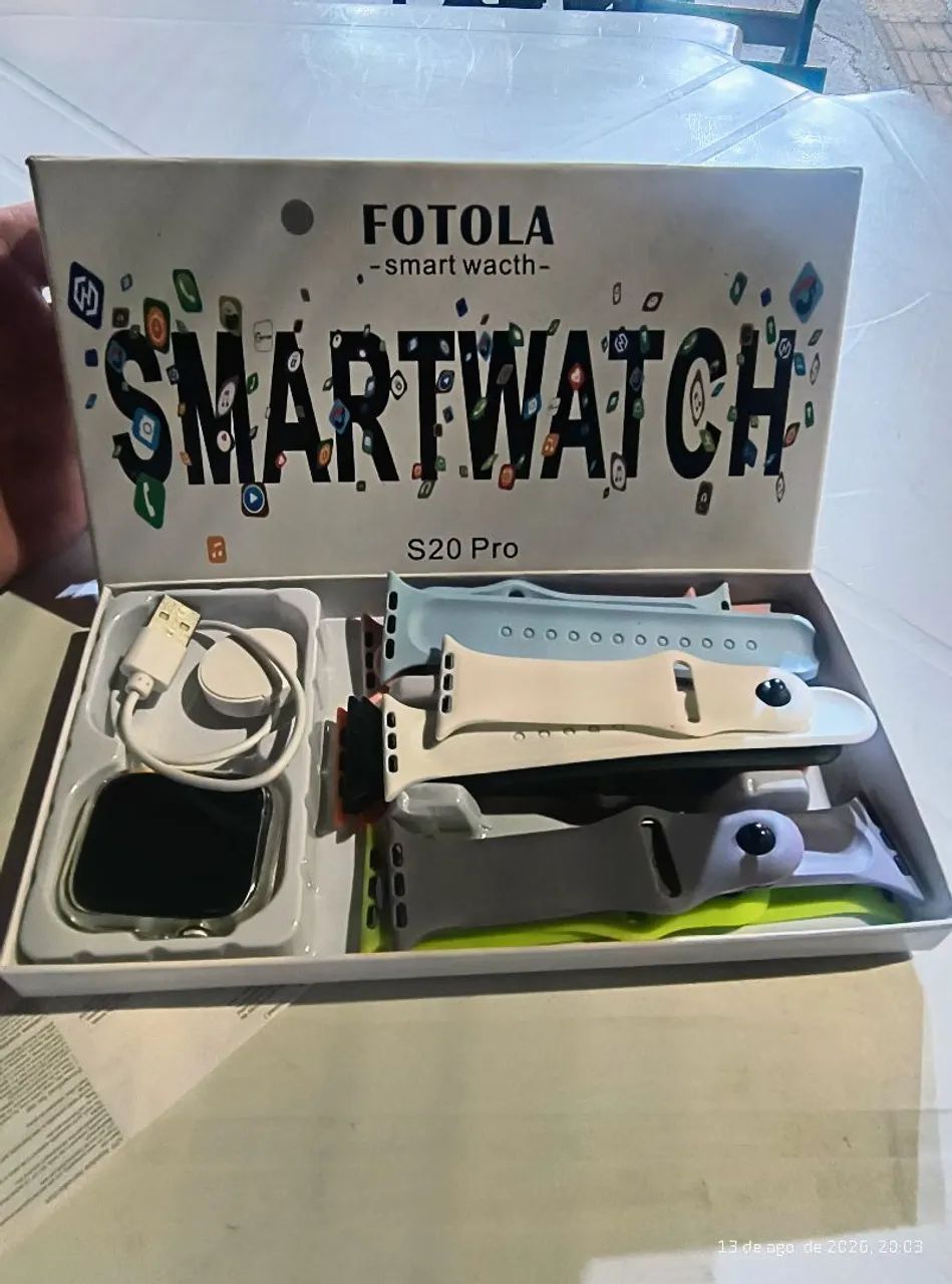 Relógio smartwatch s20 - Foto 2