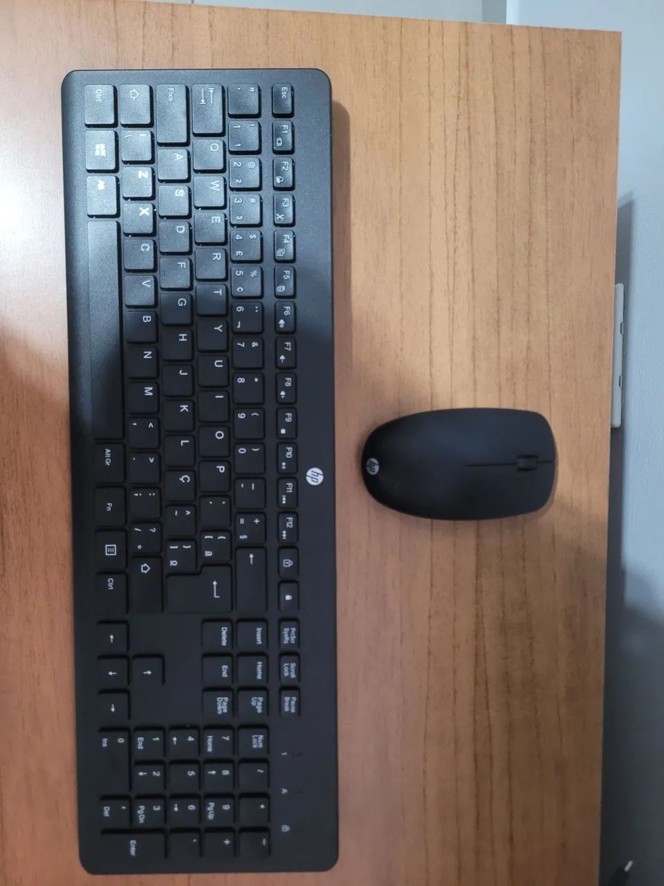 Teclado e mouse HP sem fio