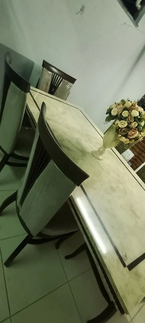 Mesa Mármore travertino - Foto 4