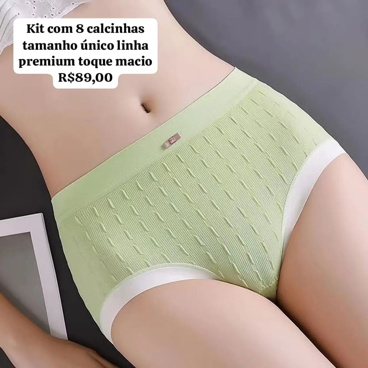 Kit de calcinha feminina conforto e qualidade  - Foto 2