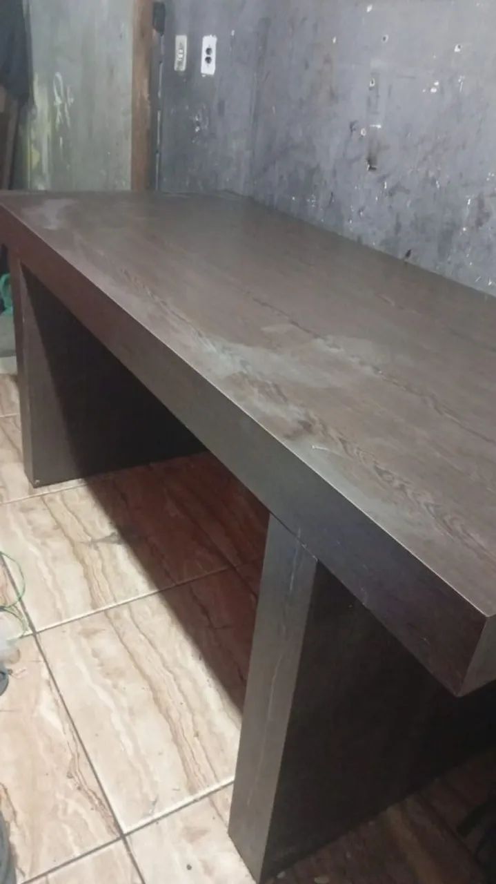 Mesa de madeira maciça  - Foto 3