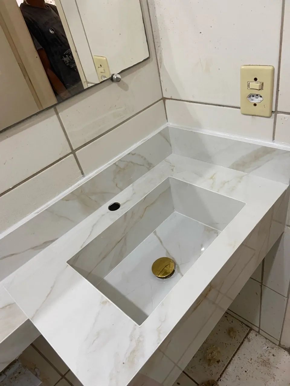Lavatório em porcelanato  - Foto 4