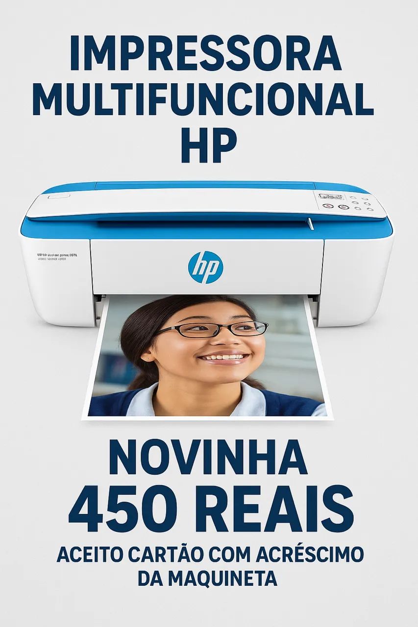 Impressora multifuncional jato de tinta HP 3776 - Foto 2
