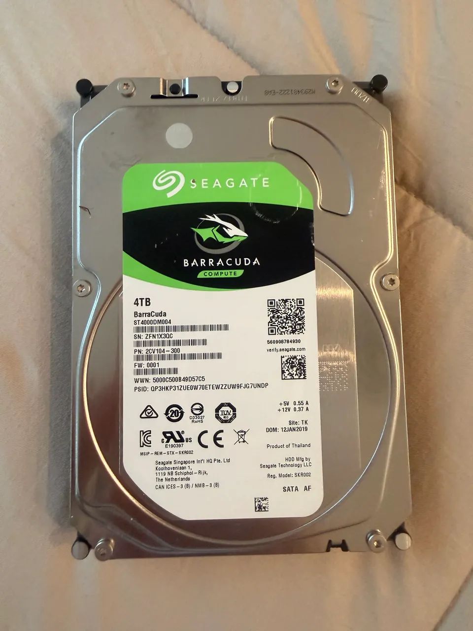 HD Interno Seagate Barracuda 4TB 