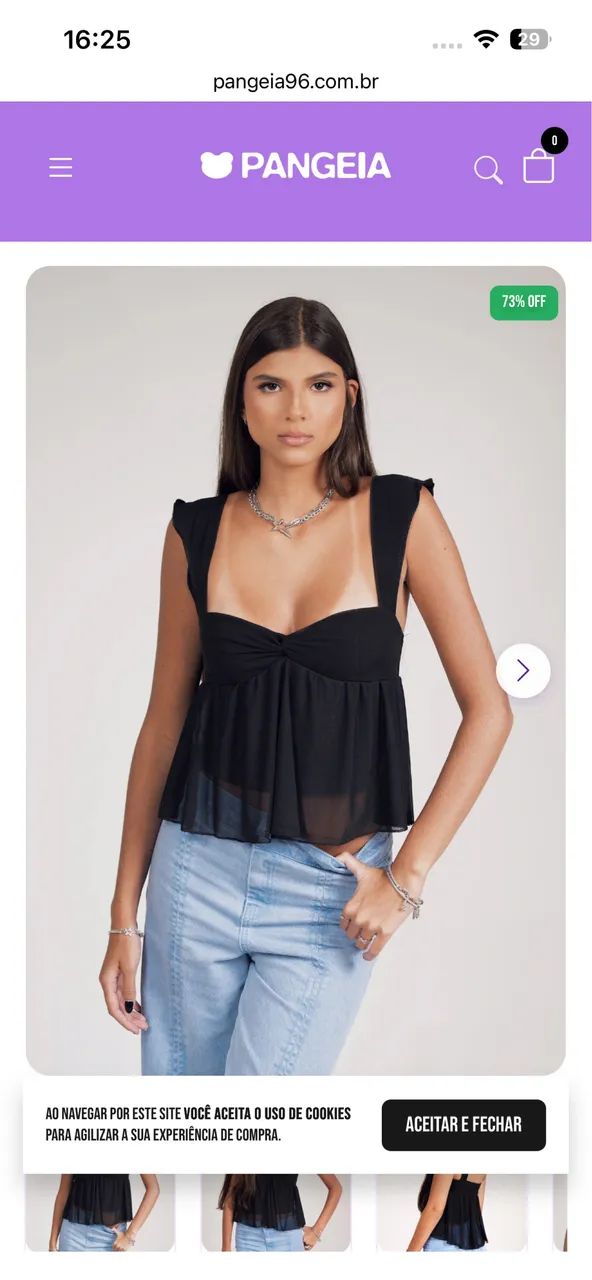 Blusa pangeia