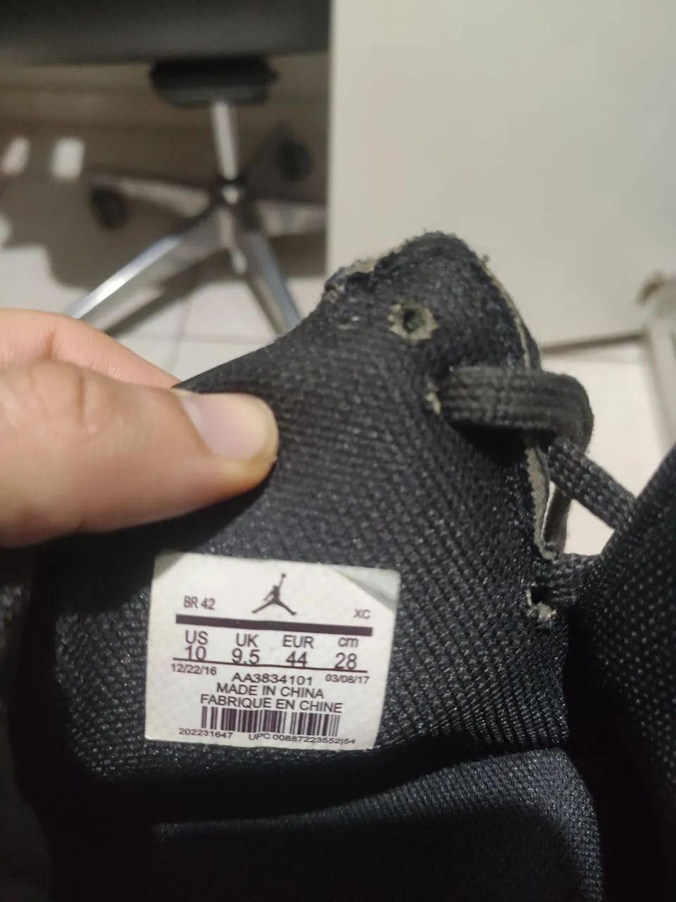 Tênis Air Jordan 1  - Foto 4