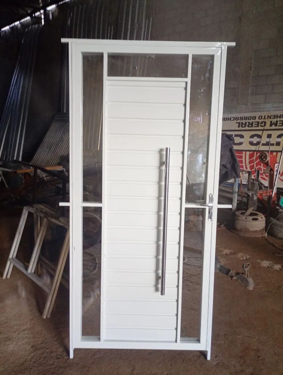 Porta galvanizada 