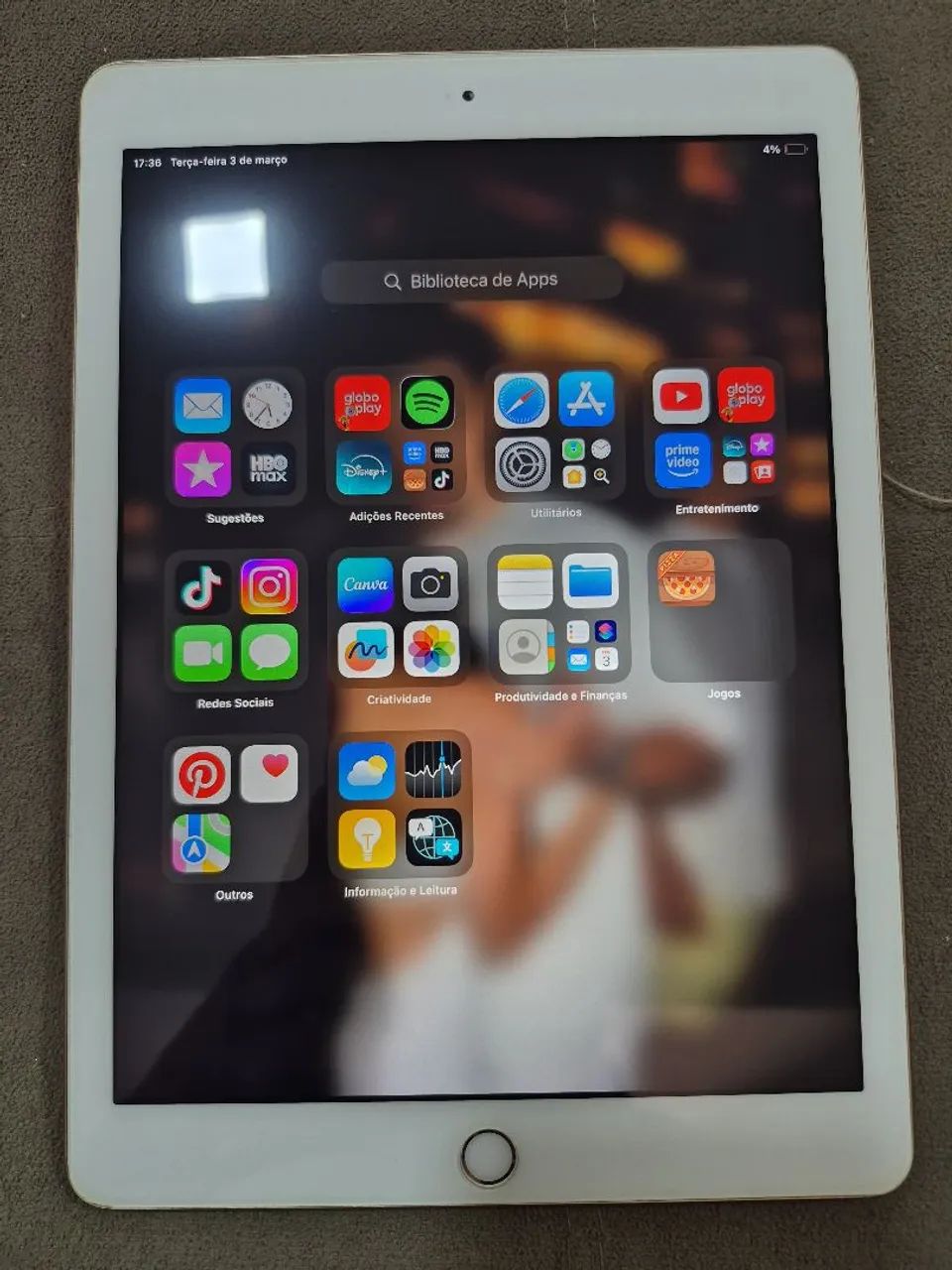 iPad 6a Geração 32gb Dourado - Foto 2