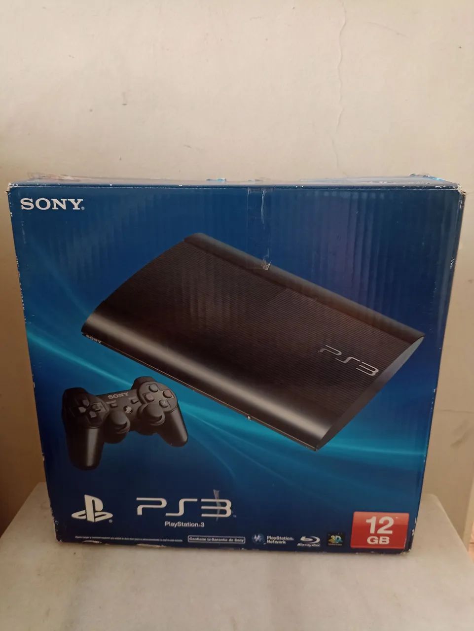 PS3 Super Slim 12GB  na Caixa Serial Batendo  - Foto 4