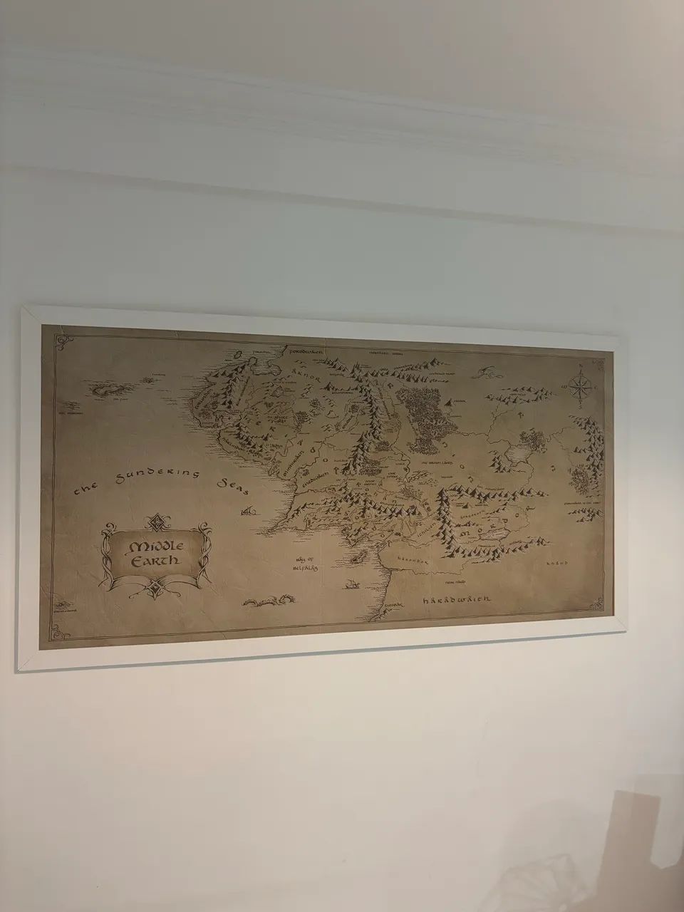 Quadro Mapa da Terra Média - mais de 2m - Foto 3