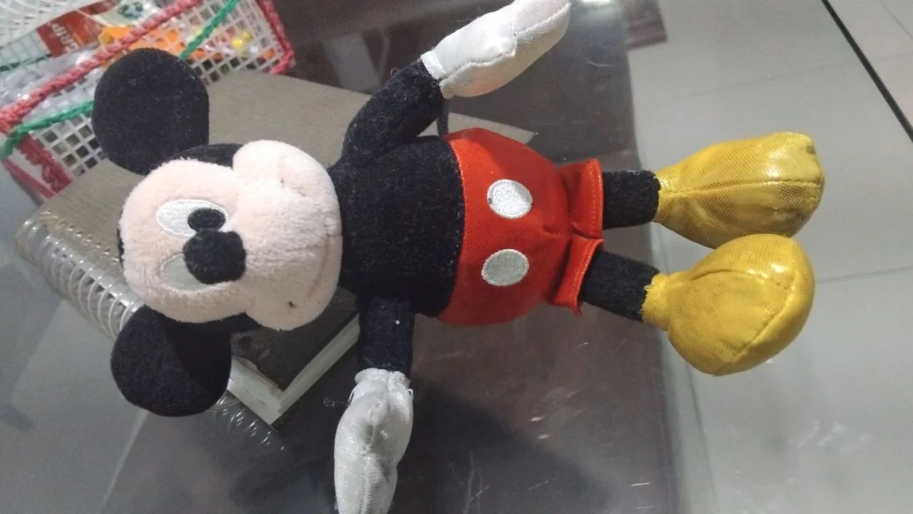 Boneco original mickey 40cm