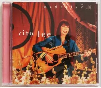 CD Musical - Rita Lee - Acústico - Ano 1998 - Excelente estado