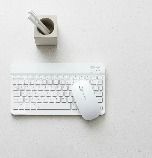 kit mini teclado e mouse sem fio bluetooth wireless recarregável bm-t11