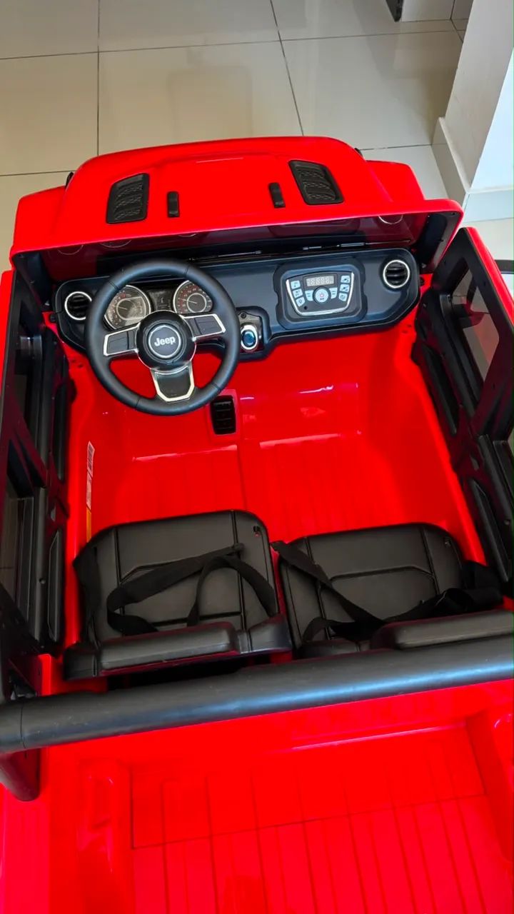 Mini Carro Elétrico Jeep Gladiator Rubicon 4x4 - Foto 5