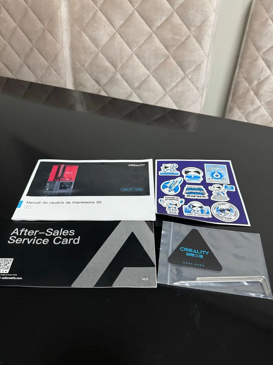 Creality Halot One Completa + Caixa e Acessórios Originais - Foto 3