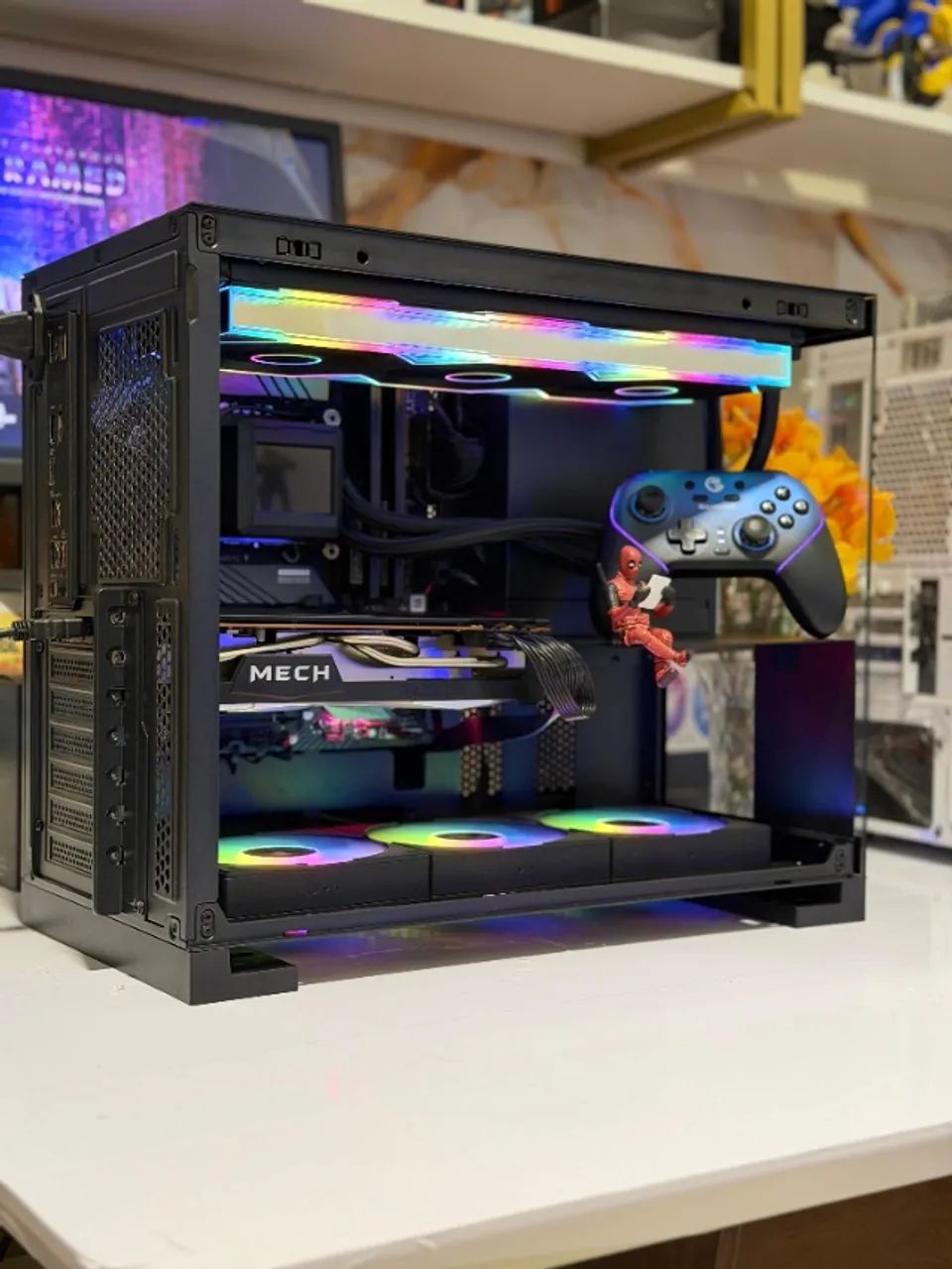 PC Gamer i5 13th + RX 6750XT + 16GB DDR5 - TOP - Foto 4