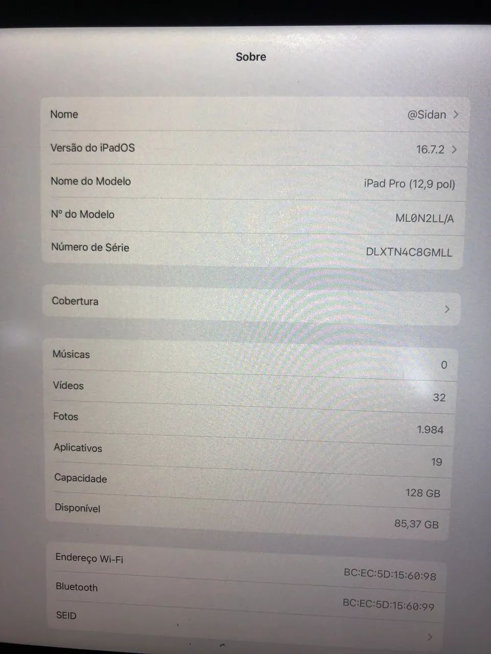 iPad Pro 128GB 12.9 + Apple Pencil + Capa - Foto 4