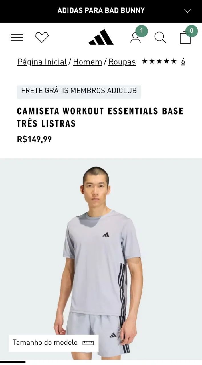 Camiseta Adidas Workout Climacool  - Foto 4