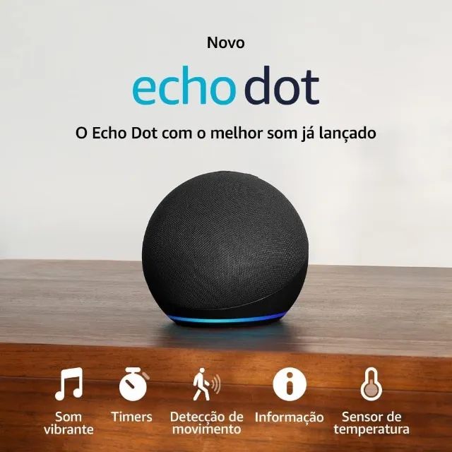 ALEXA ECHO DOT 5a GERAÇÃO  - Foto 5