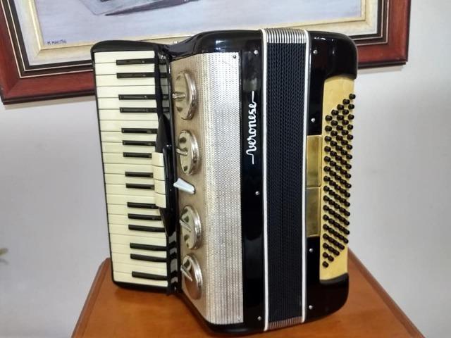 Acordeon Veronese 80 Baixos Original - Foto 2