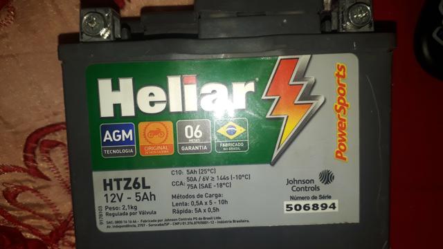 Vendo bateria de moto