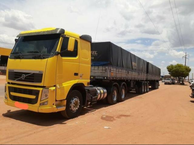 Volvo Fh 440 6x4 i-shift 2009/2010 Rodotrem Guerra 2010/2010 com pneus - Foto 10