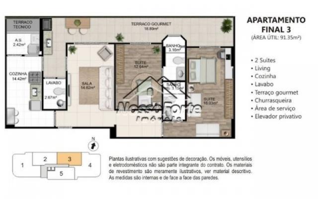 Apartamento na Vila Tupi em Praia Grande - Foto 7