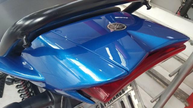Yamaha Ybr Factor 125 E 2014/2014 azul único dono - Foto 11
