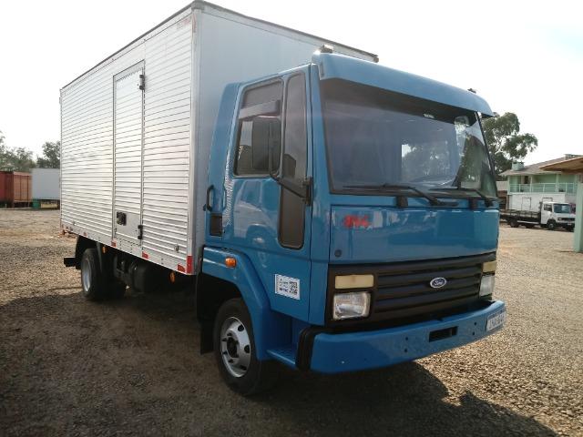 Ford/Cargo 814 1998 C/Baú Motor Novo - Foto 2