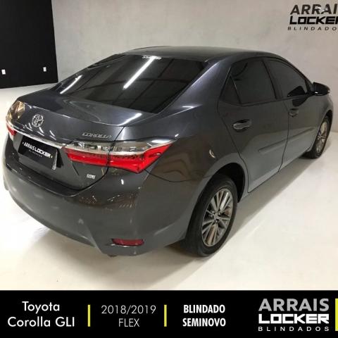 Toyota corolla 2018/2019 1.8 gli upper 16v flex BLINDADO - Foto 6