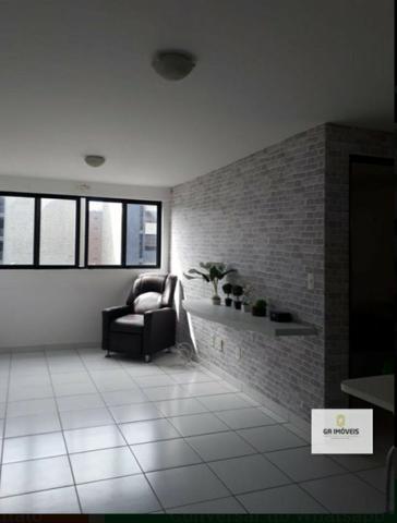 Quarto e Sala na Jatiúca por 199 mil, nascente, com moveis fixos. Prox. ao Filé Do Zeze. - Foto 4