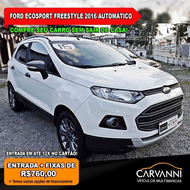 Ford Ecosport Freestyle 2016 Automático com GNV 5ª Geração