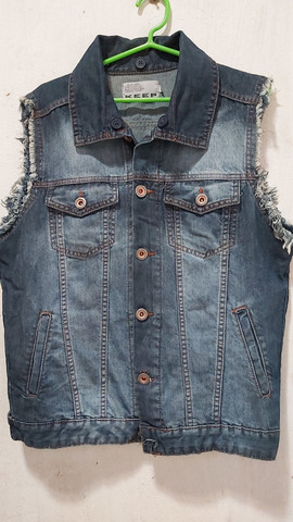 COLETE JEANS/ semi Novo - Foto 3