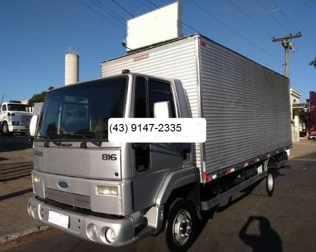 FORD CARGO 816 BAÚ SECO CONSERVADO