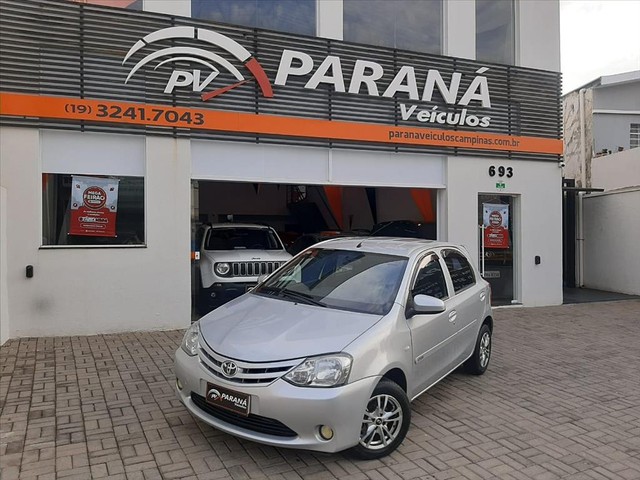 TOYOTA ETIOS 1.3 X 16V FLEX 4P MANUAL