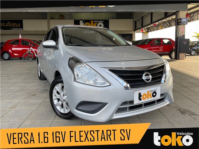NISSAN VERSA 2017 1.6 16V FLEXSTART SV 4P XTRONIC
