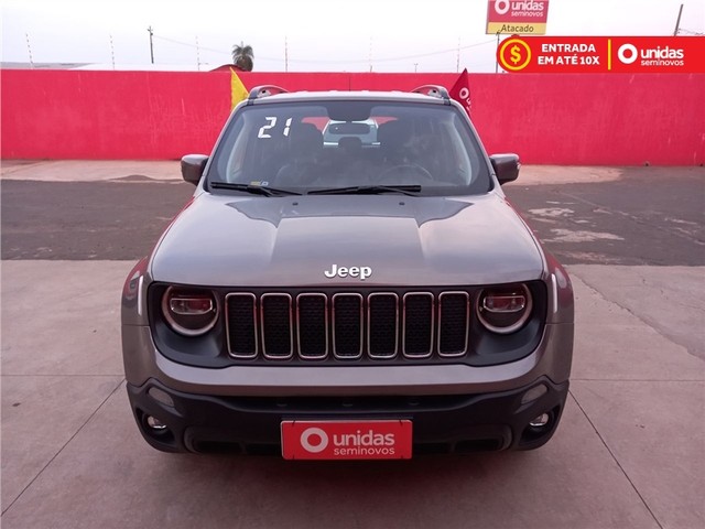 JEEP RENEGADE 2021 1.8 16V FLEX LONGITUDE 4P AUTOMÁTICO